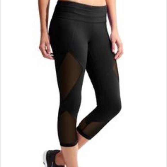 Athleta Pants - Athleta Womens Aura Sonar Mesh Tights Leggings